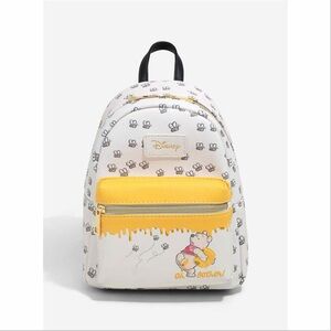 Loungefly‎ Disney Winnie The Pooh Bees & Honey Mini Backpack Summer Travel